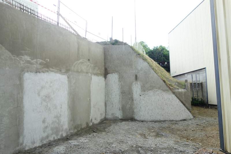 ELTS - Paroi clouée / béton projeté
