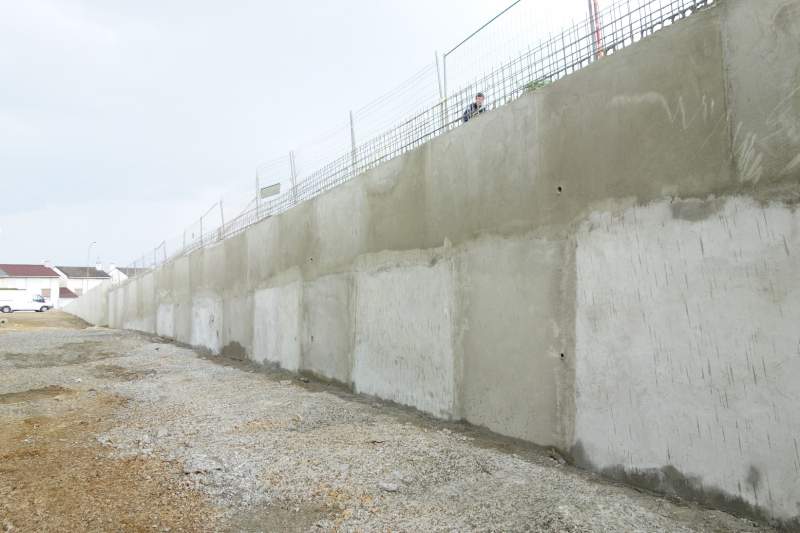 ELTS - Paroi clouée / béton projeté