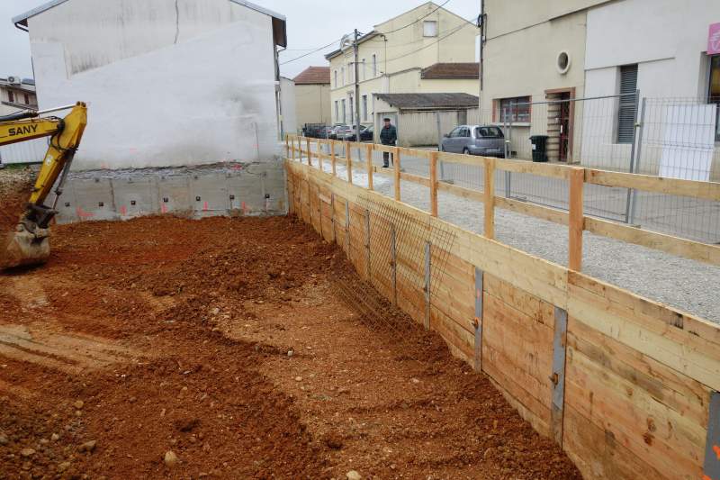Habitat Dauphinois à ANNEYRON (26) : Confortement et Reprise en sous oeuvre
