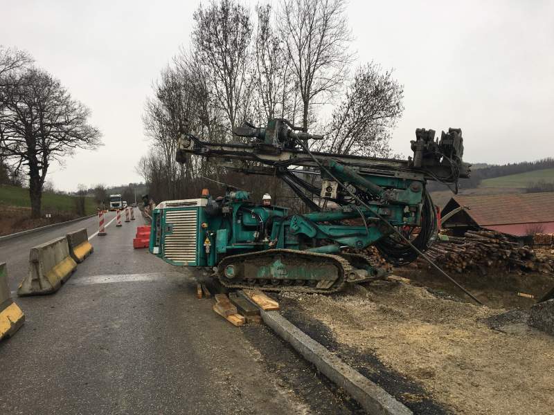 ELTS - Fondations spéciales. Micropieux à Allonzier la Caille