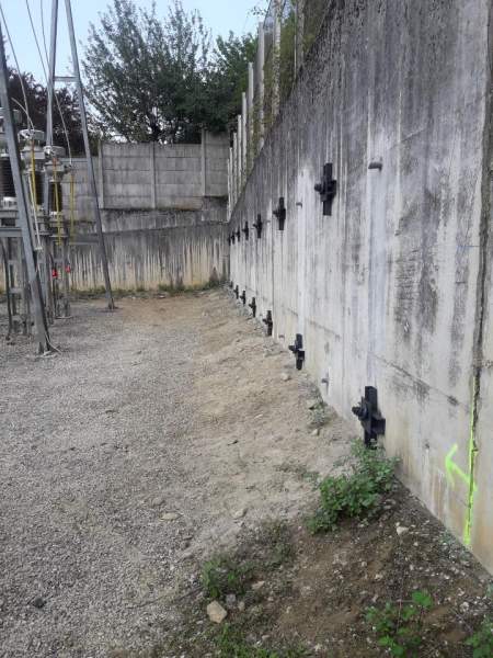 Travaux spéciaux : ENEDIS Confortement d'un mur de soutènement